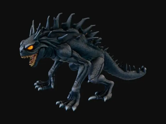 3D model for Random Monster Sculpture