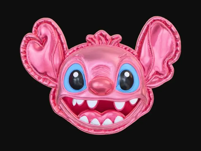 3D model for High detail, Stitch Face, broach only.