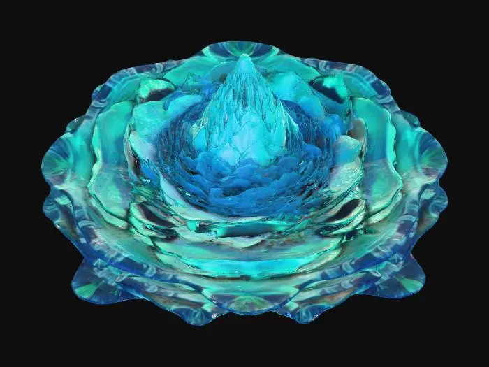 3D model for High detail, abstract, bermuda triangle.