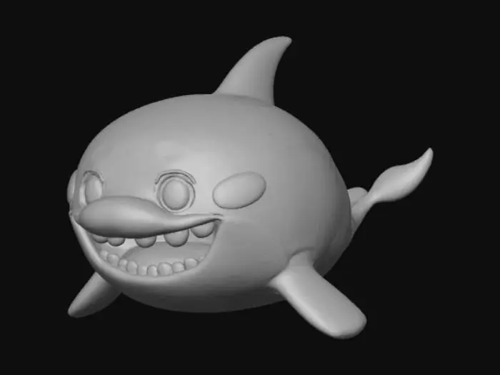 3D model for Orca whale Emoticon