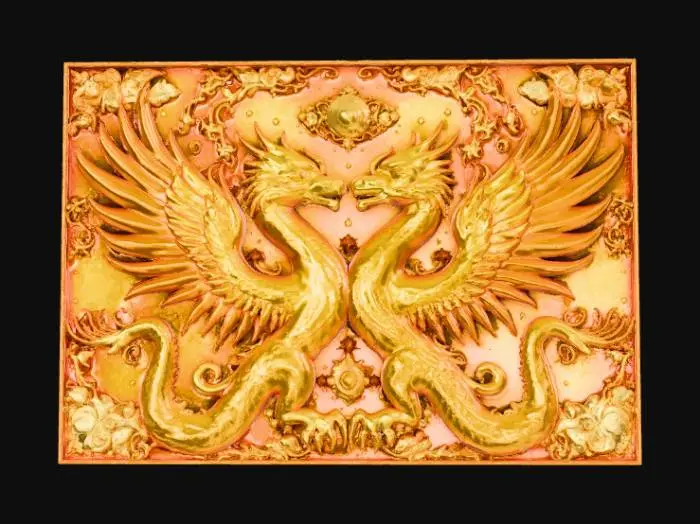 3D model for High detail, legendary, extravagant, wall art decoration.