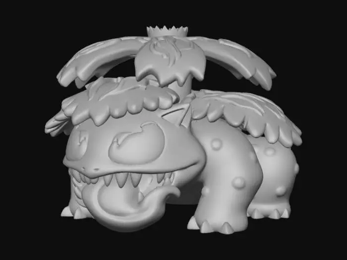 3D model for Monstrous Flora Fusion