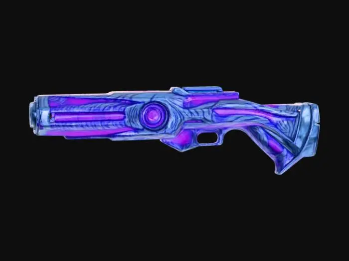 3D model for Abstract, energy weapon