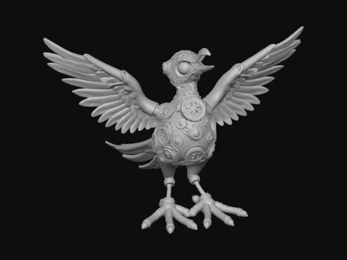 3D model for Random Steampunk Sculpture
