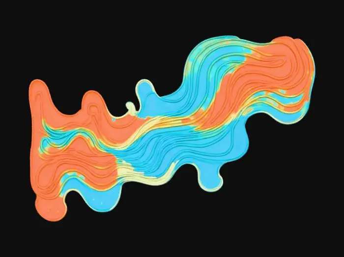 3D model for High detail, abstract, wall art