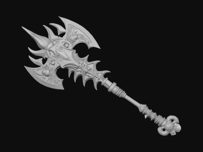 3D model for Extravagant, Anime, XL Warhammer