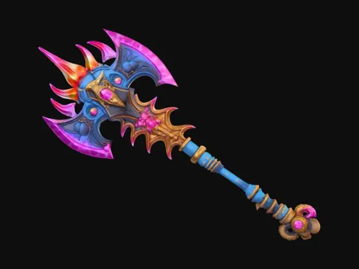 3D model for Extravagant, Anime, XL Warhammer