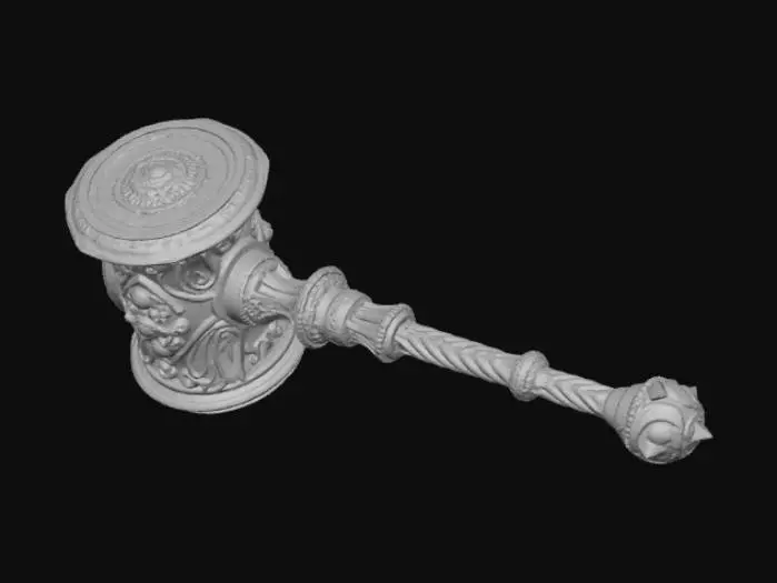 3D model for Extravagant, Anime, Extra Large Warhammer