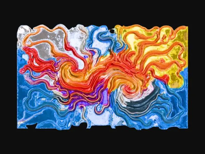 3D model for High detail, abstract, wall art