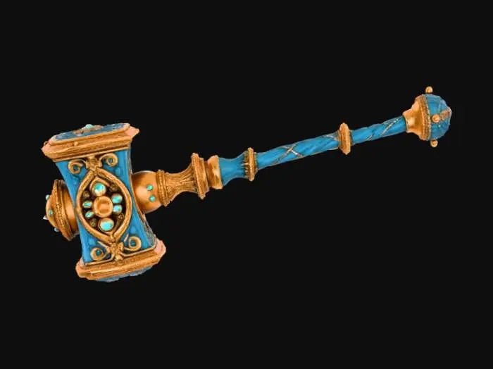 3D model for Extravagant, Anime, Extra Large Warhammer