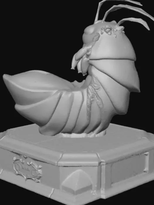 3D model for Monument to Olive the Beetle