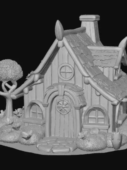 3D model for High detail, trixie pixie house