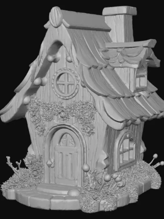 3D model for High detail, trixie pixie house