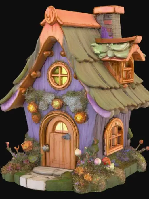 3D model for High detail, trixie pixie house