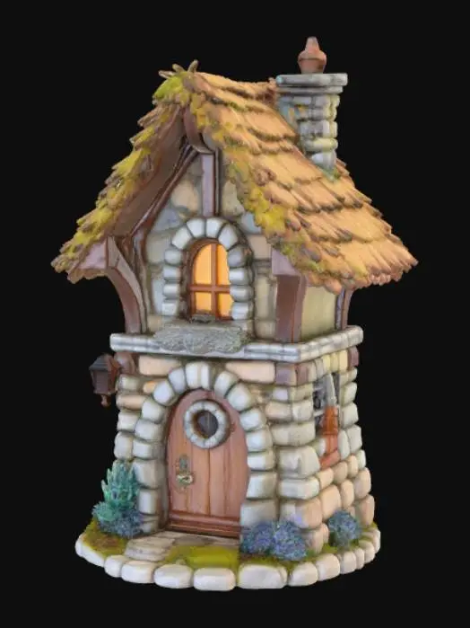3D model for High detail, fantasy, miniature house