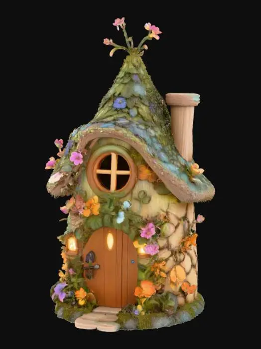 3D model for High detail, trixie pixie house