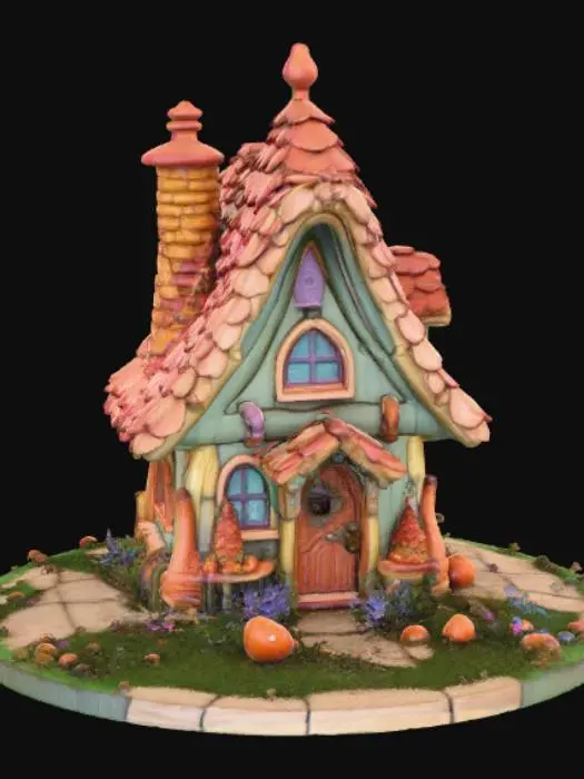 3D model for High detail, trixie pixie house