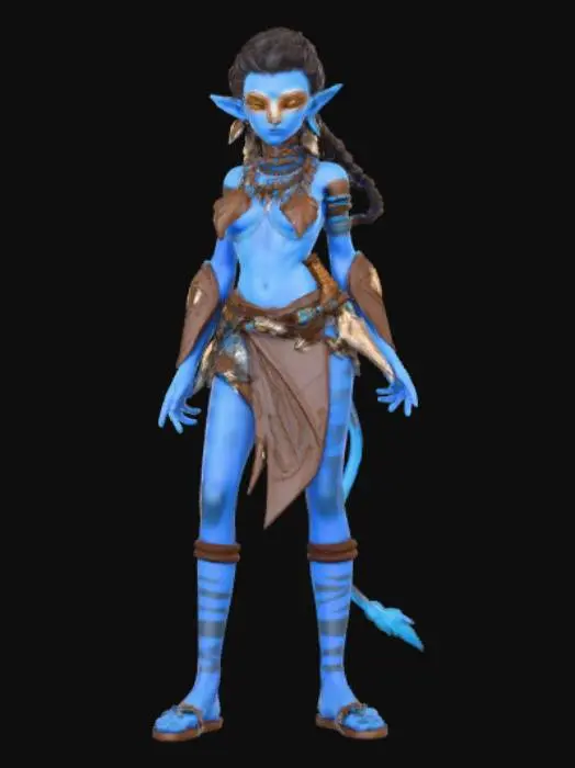 3D model for Navi Warrior