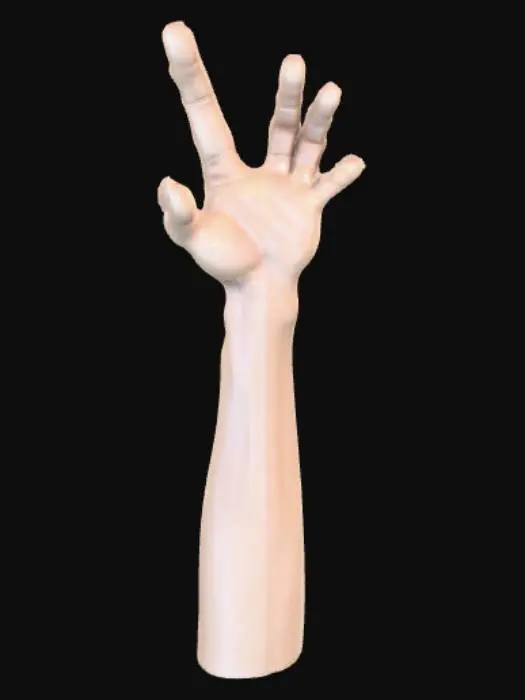 3D model for Creepy Hand Mixer Utensil