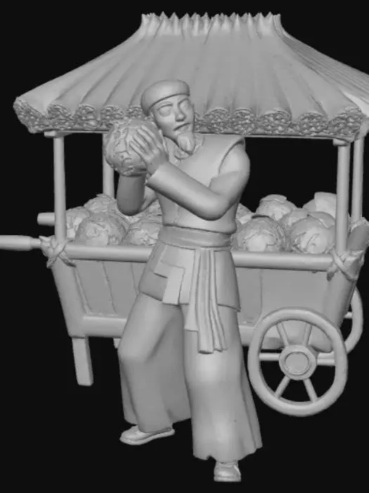 3D model for Cabbage Embrace