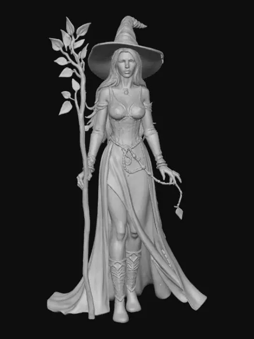 3D model for Poison ivy figure, #Halloween2025#