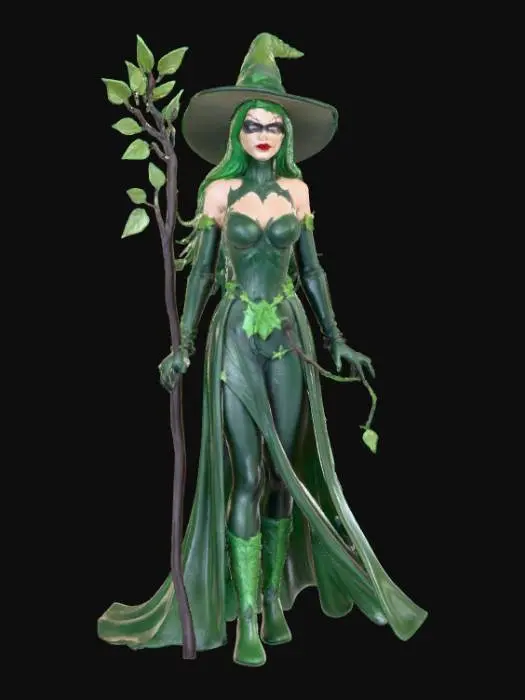 3D model for Poison ivy figure, #Halloween2025#