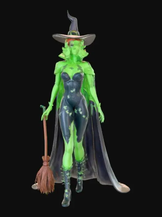 3D model for Poison ivy figure, #Halloween2025#
