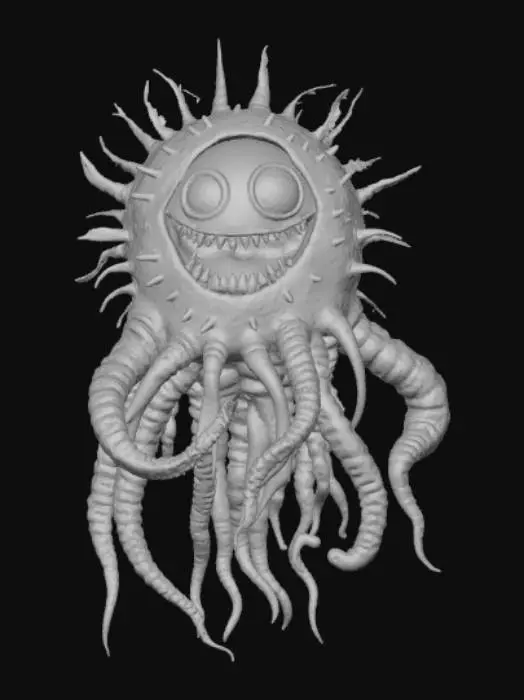 3D model for Eyeball monster, #Halloween2025#