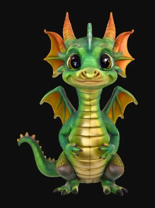 3D model for Pixie dragon