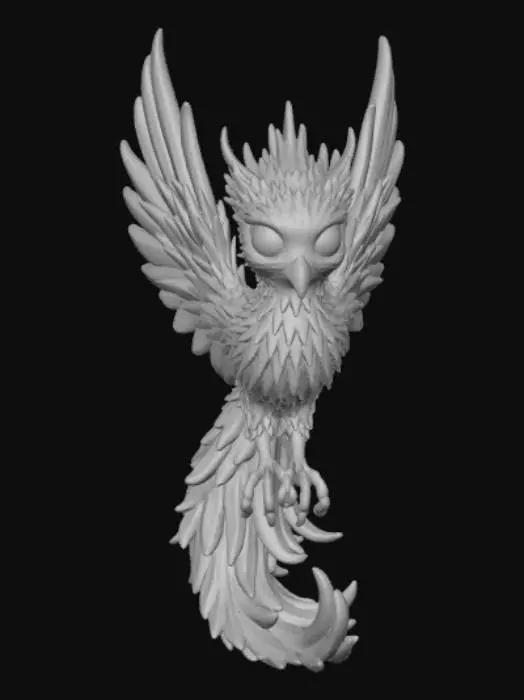 3D model for Notes the magic bird