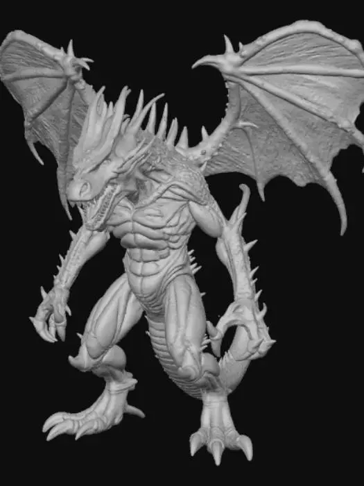 3D model for Scorched Earth Monster