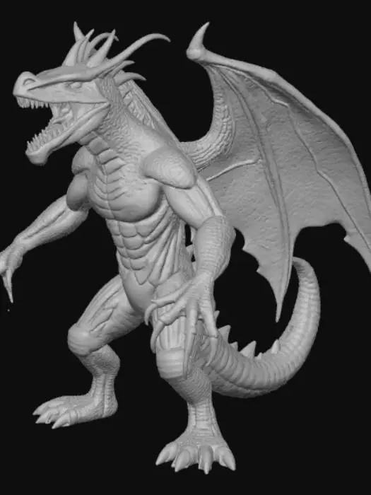 3D model for Scorched Earth Monster