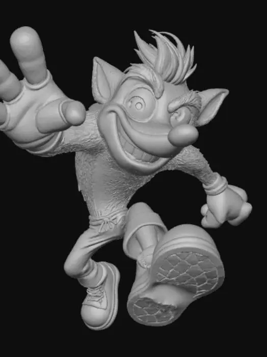3D model for Crash Bandicoot