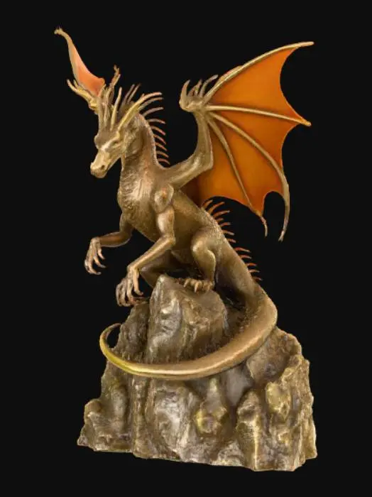 3D model for High detail mythical carbunkle