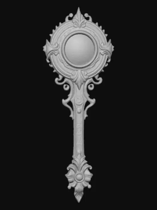 3D model for Mythical, high detail, magical device.