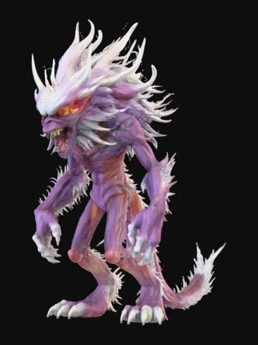 3D model for Wispscream monster