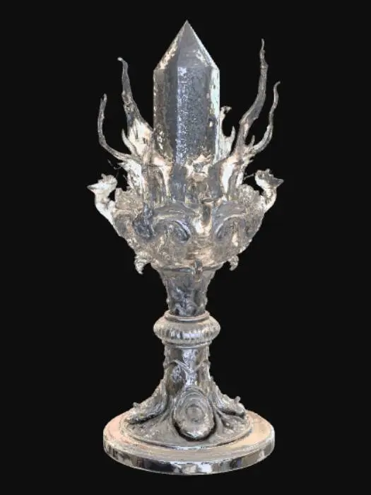 3D model for Mythical, high detail, magical artifact.