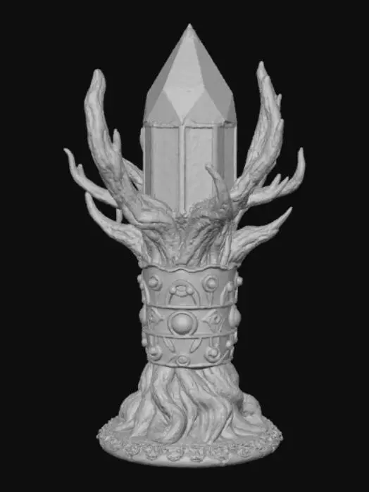 3D model for Mythical, high detail, magical artifact.