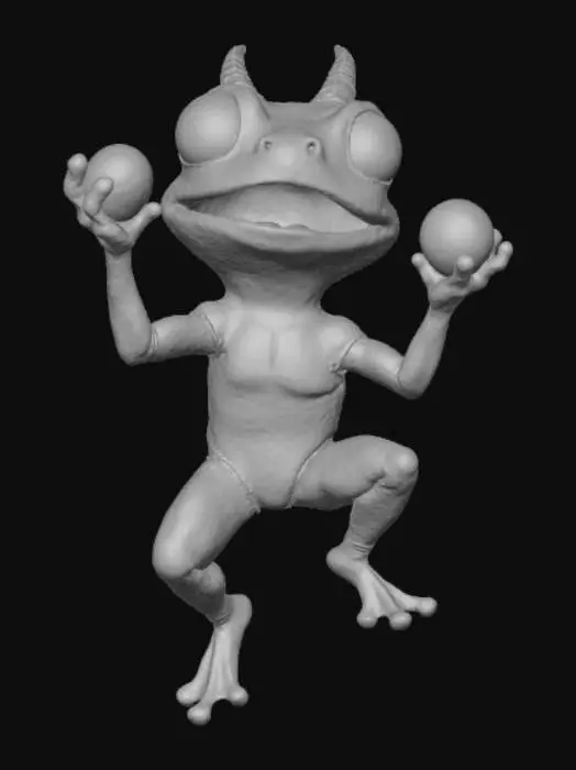3D model for Amphibian Imps