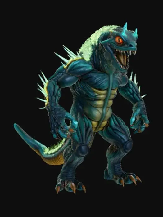 3D model for Wispscream monster