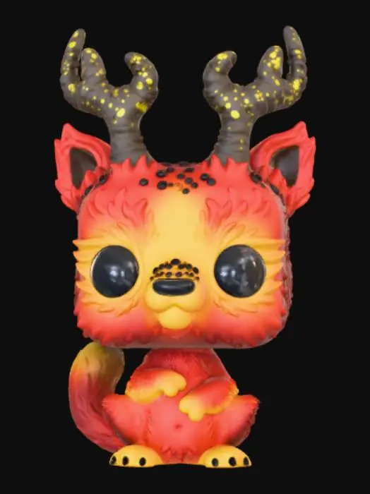 3D model for Firetail Critter