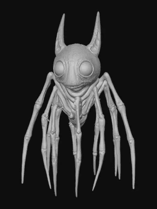 3D model for The Black-Eyed World Critter