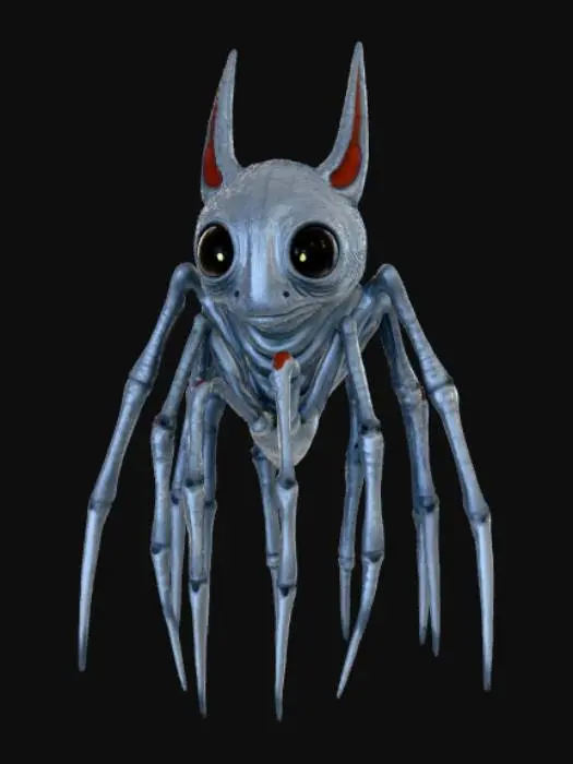 3D model for The Black-Eyed World Critter