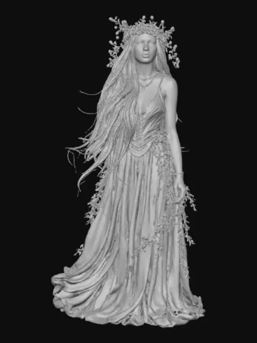 3D model for Greater Nymphs