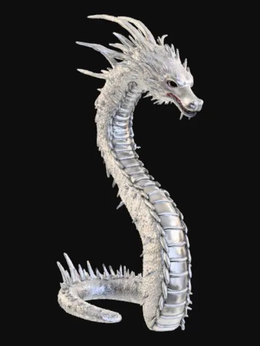 3D model for The Silver Spite Leviathan