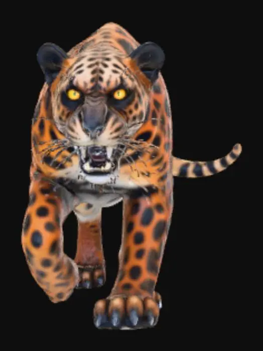 3D model for The Grisly Dawn Leopard