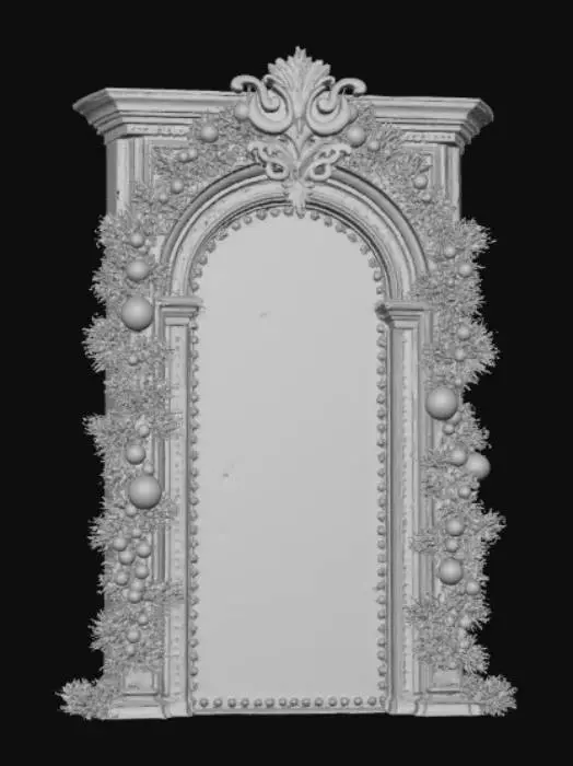 3D model for Extravagent Christmas wall decor