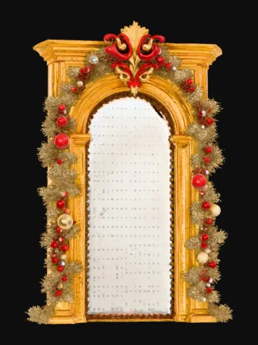 3D model for Extravagent Christmas wall decor