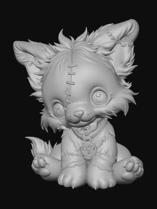 3D model for Stitched Pup Pal