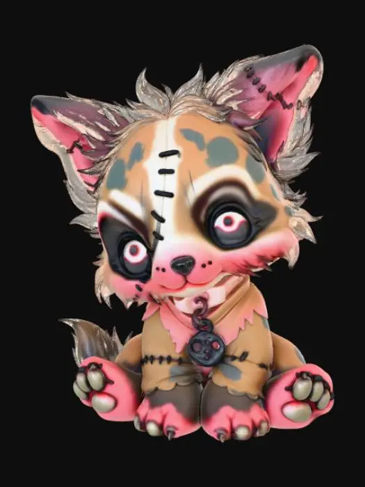 3D model for Stitched Pup Pal